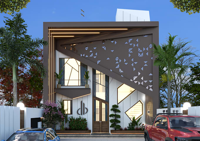 design your 3d front elevation