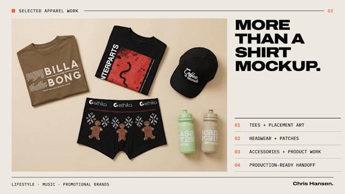 design production ready merch and apparel graphics