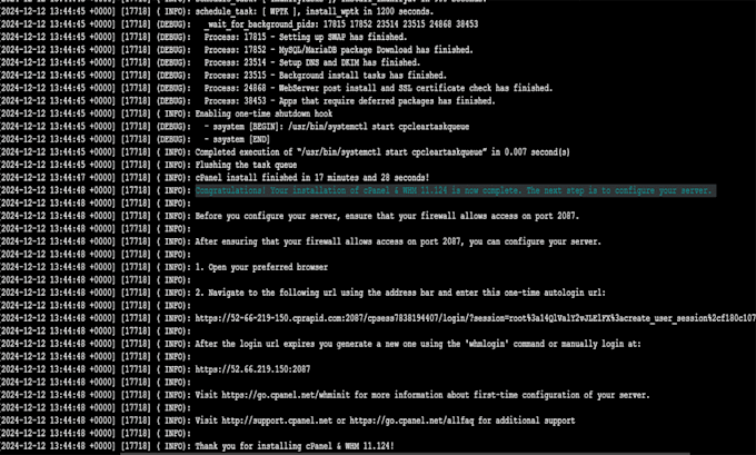 setup vps , dedicated server and install apache, mysql, PHP or SSL certificate