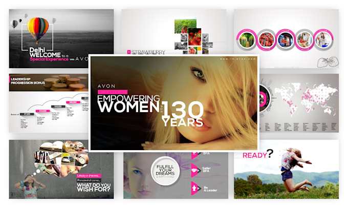 create a presentation or pitch deck in figma, prezi, or powerpoint
