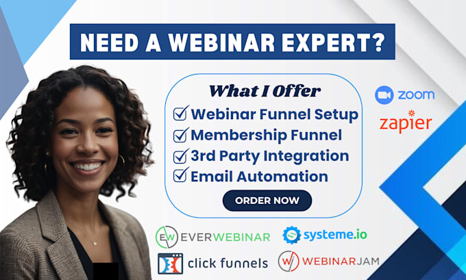 build webinar, membership funnel, automation, everwebinar webinarjam ghl systeme