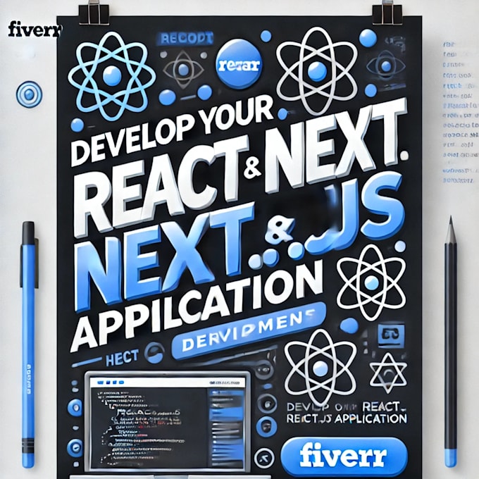 develop your react or next js application