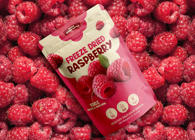 do outstanding packaging design for food and snack