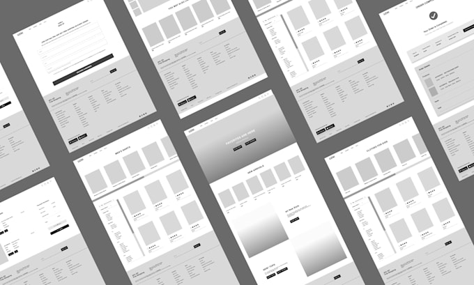 do wireframe design, prototype and mobile ui ux mockups with figma