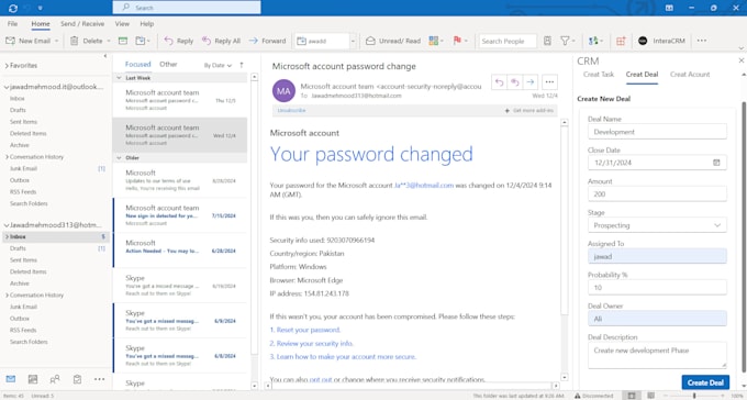 develop outlook addin and custom plugin