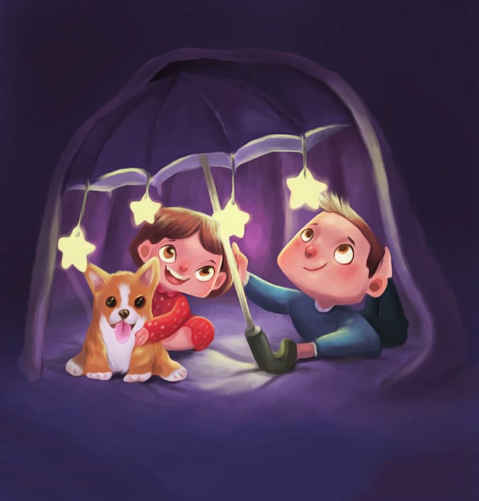 children story book illustration children story book illustration