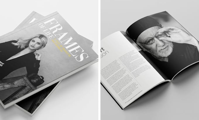 modern book cover and layout for print and ebook formats