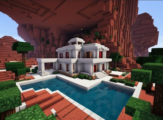 professionally build minecraft spawn,castle,house in creative or survival