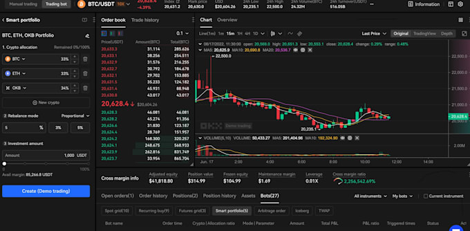 do crypto market maker bot for exchanges and for tokens