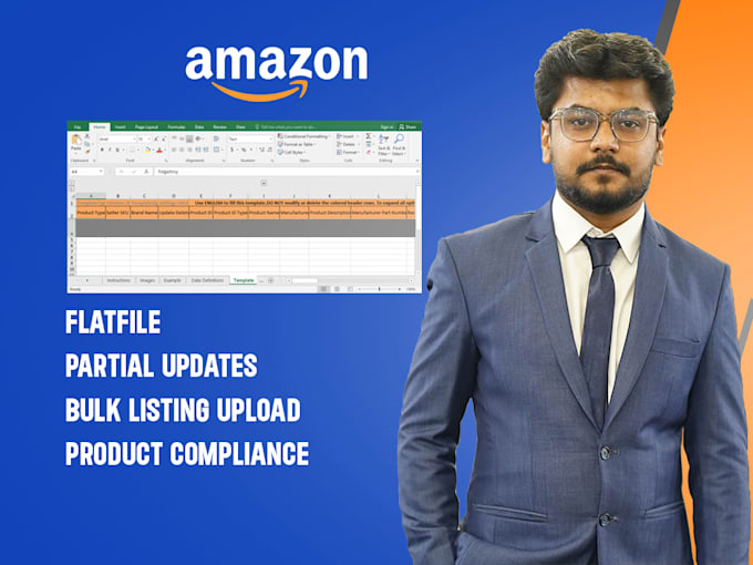 create and fix amazon variation listings, bulk upload, and merge via flat file