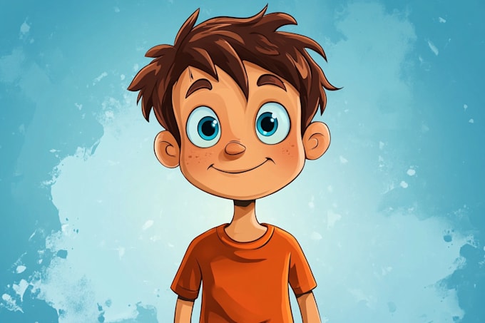 design mascot, cartoon character