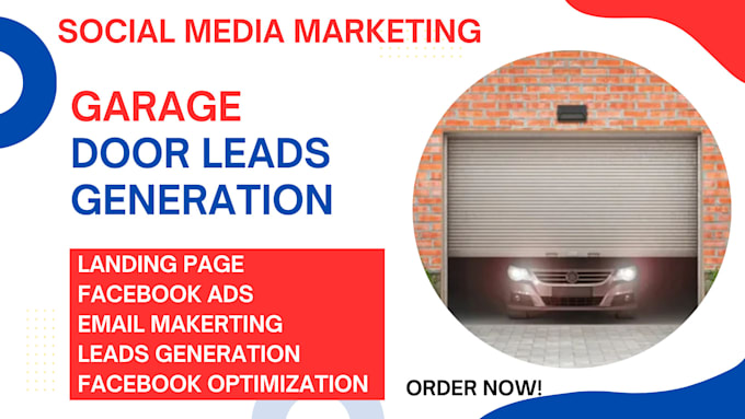 do garage door leads facebook ads and optimization SEO