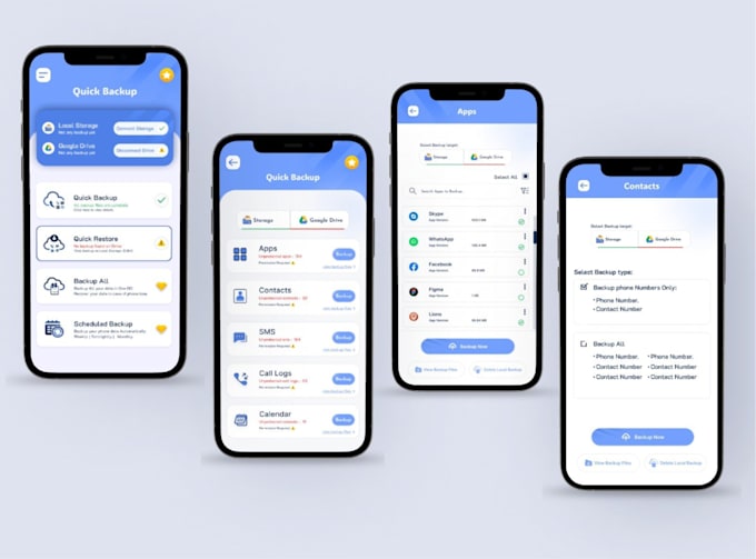 Design professional ui ux for mobile and website app using figma and ...