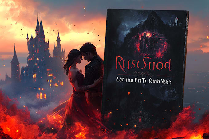 design professional romance and novel book covers