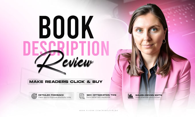 improve your book description, blurb, and back cover text
