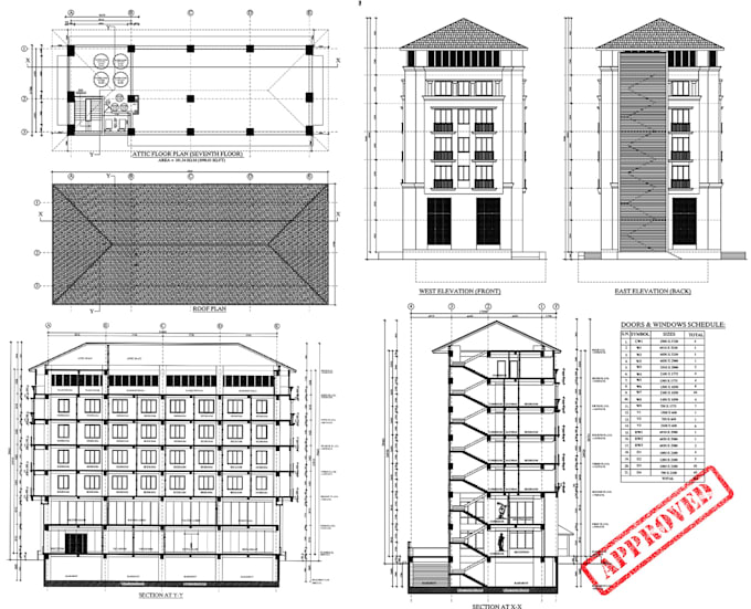 do architectural blue print of 2d house plan and floor plan
