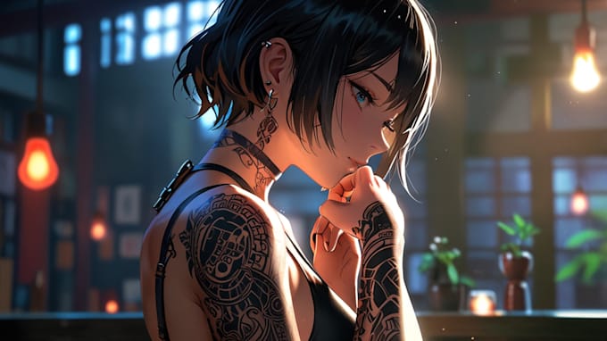 draw custom tattoo designs