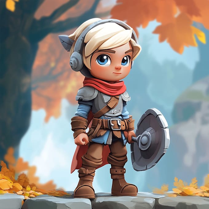 2d game art character design and concept art
