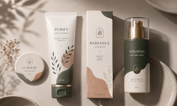 transform your brand with stunning hair oil skincare beauty packaging designs