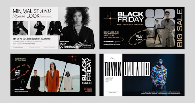 design professional web banners for your website