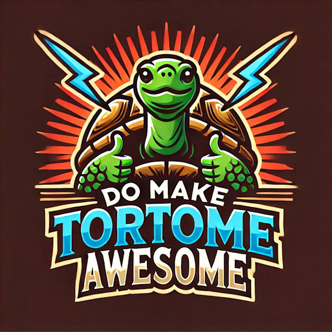 do make tortoise awesome mascot logo design service