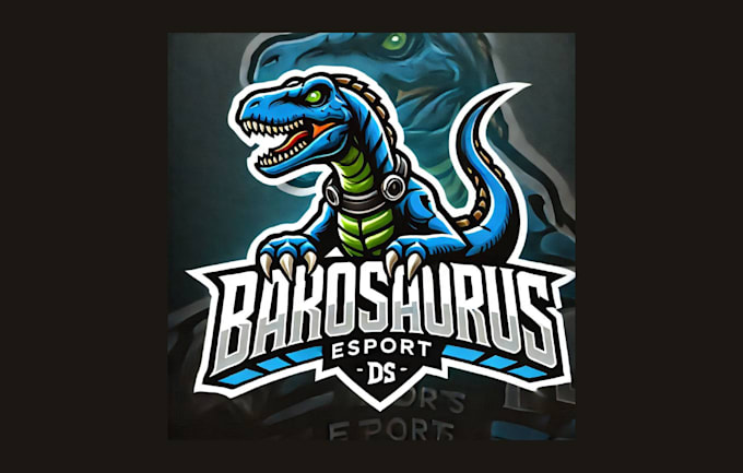 design  creative barosaurus mascot logo within two days