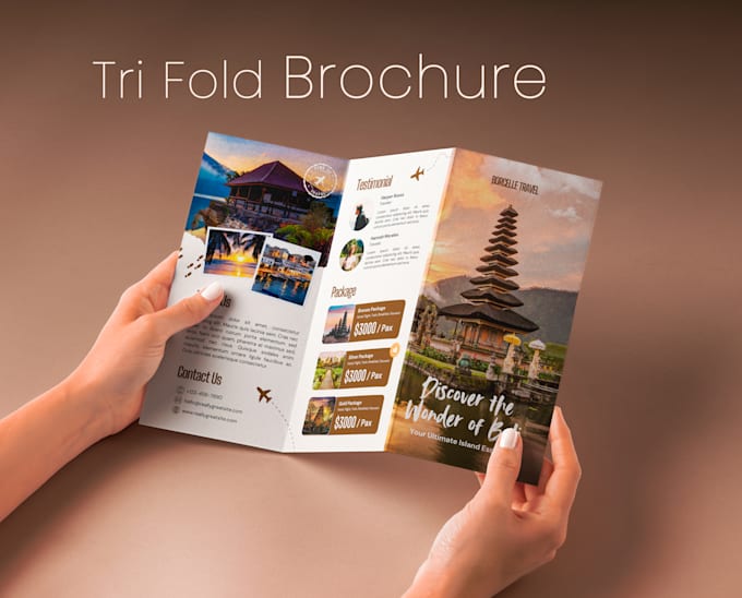 design professional brochure for your business