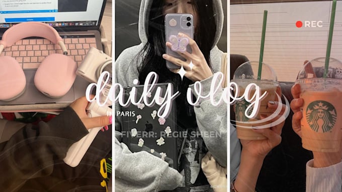 create an aesthetic thumbnails