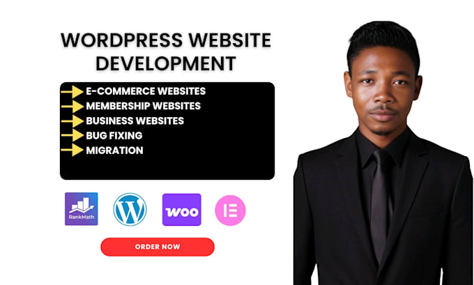 design wordpress website development blog revamp website elementor website
