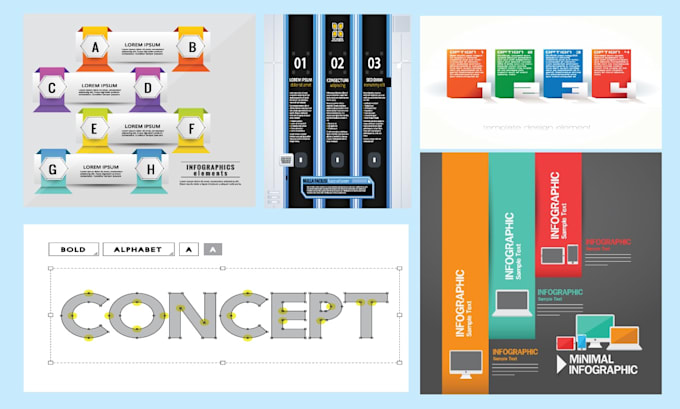 design business infographics flowcharts powerpoint slides and presentations