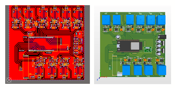 do pcb design, power electronics circuit and control system tasks