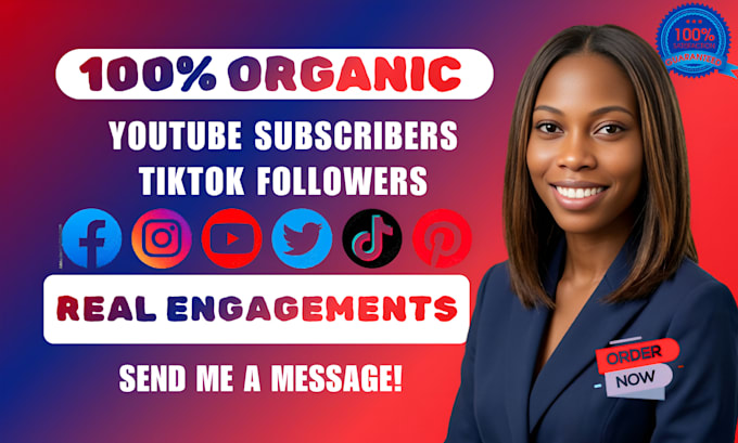 organically grow your youtube and tiktok pages
