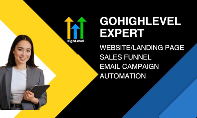 build gohighlevel workflow, go high level website landing page automations setup