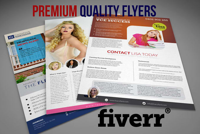 design real estate flyers and trifold brochures