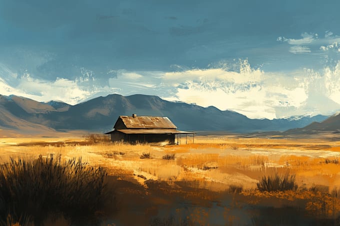 produce expert landscape or environmental concept art