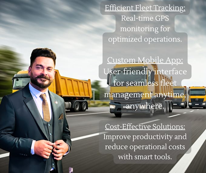 develop custom fleet management system with tracking and dispatching