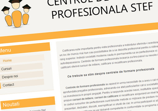 make a website page html and css