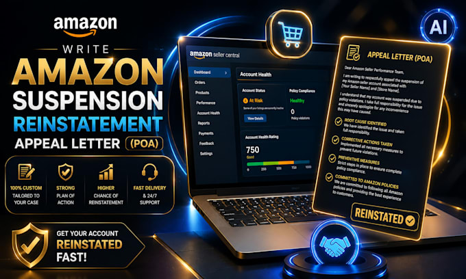 write professional amazon suspension appeal letter