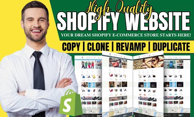 copy clone shopify website duplicate revamp shopify and redesign shopify store