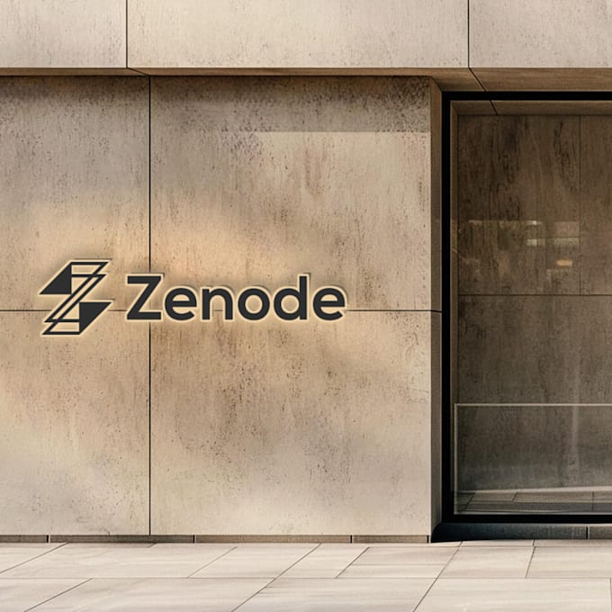 make professional modern logo design sleek and simple
