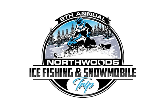 create exclusive and marvelous snowmobile logo design