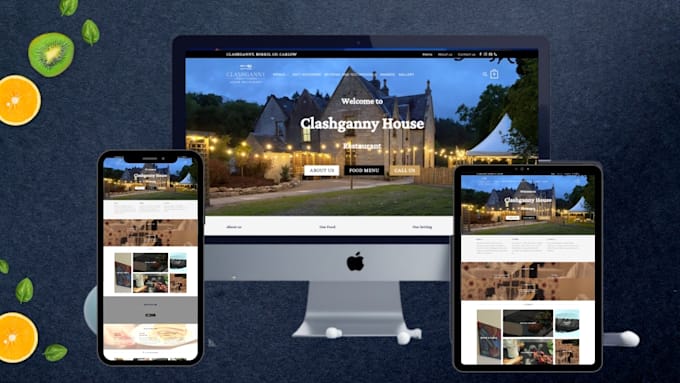 build restaurant website food delivery wordpress website