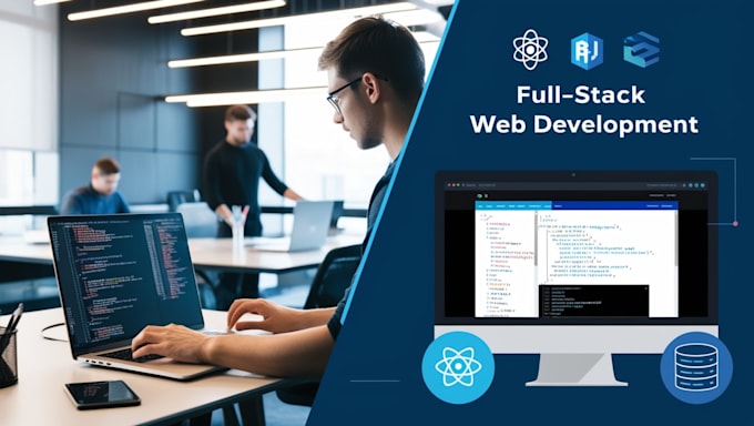 do website development as perfect full stack web developer