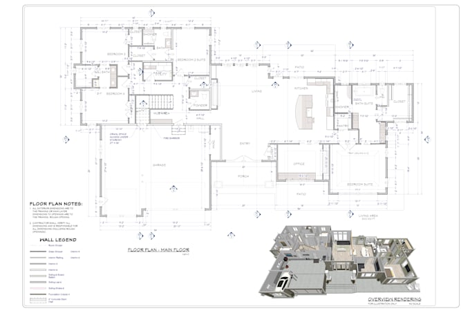 deliver full permit ready adu, commercial, basement and stamped architecture drw