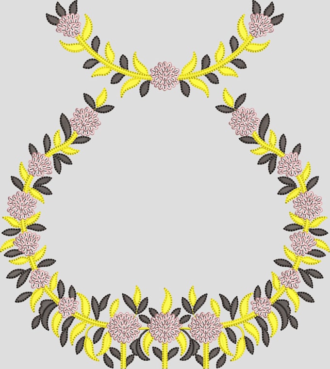 embroidery digitizing, embroidery design from vector