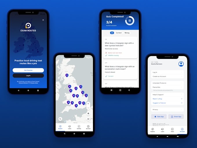 build mobile elearning app for ios and android