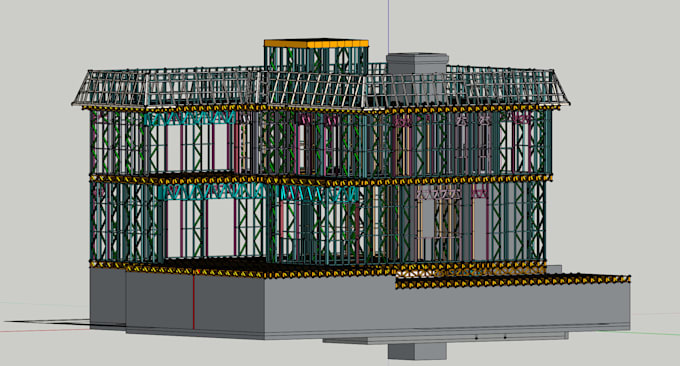 do light gauge steel framing of your architectural plans