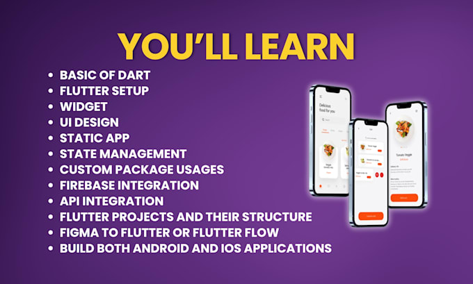 teach flutter and flutterflow mobile app development