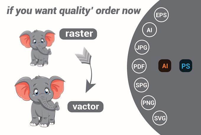 Trace any logo or image and replace raster to vector within 4 hrs ...