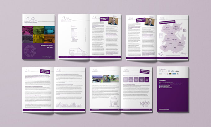 design professional brochure, booklet, ebook or report